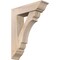 Ekena Millwork Olympic Traditional Smooth Bracket w/ Offset Brace, Douglas Fir, 7 1/2"W x 28"D x 36"H BKT0806X28X36OLY01SDF - alternate 1